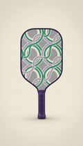 Graphite pickleball paddle with comfort grip