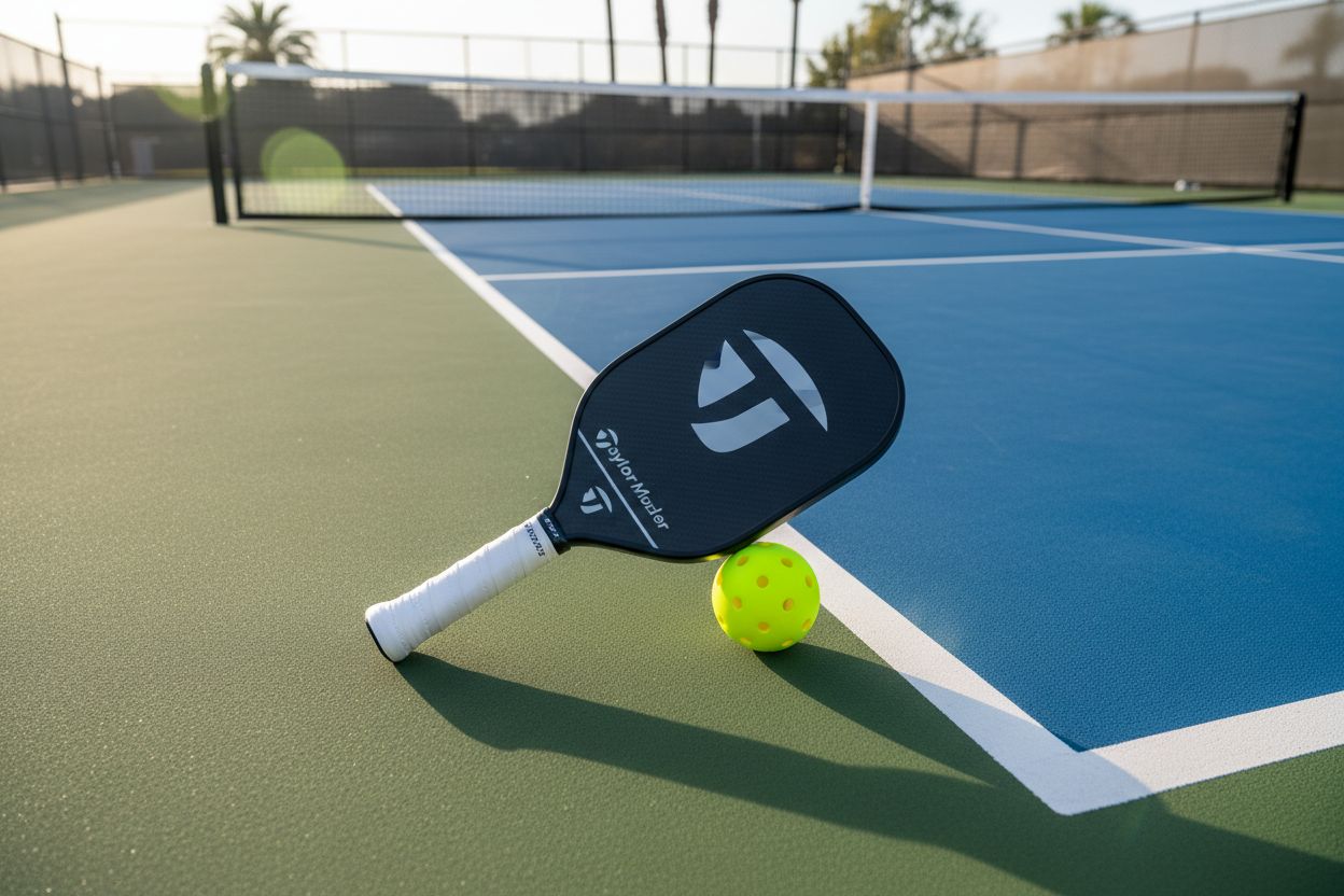 TaylorMade Paddle - On the court