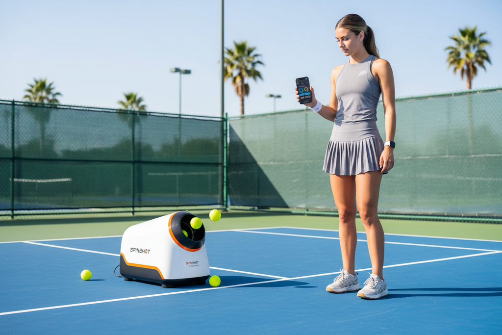 Spinshot Player smartphone app control