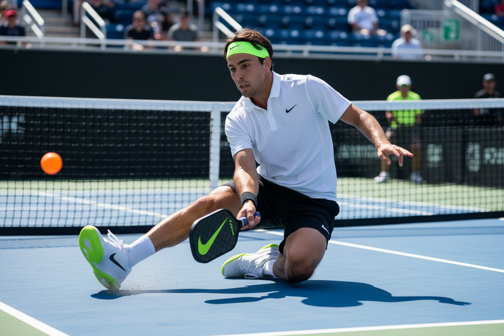 Nike React Vapor NXT on pickleball court